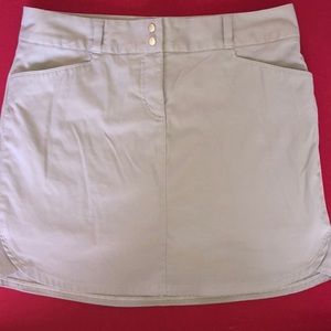 Adidas Grey Skort with Front and Back Pockets